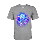 Dieu te tient dans ses bras, je te porte dans mon cœur - T-shirt et sweat à capuche personnalisés en hommage