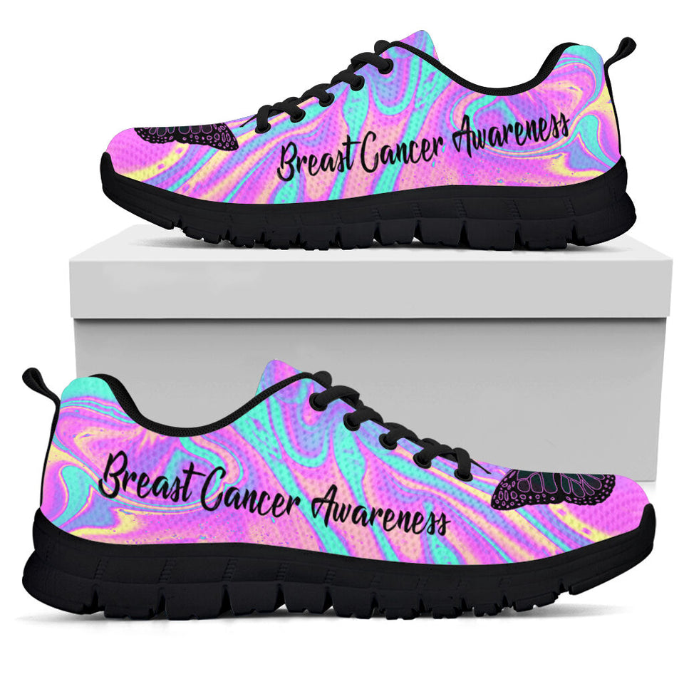 Baskets Faith Hope Love pour la sensibilisation au cancer du sein 0622