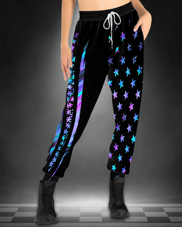 Autism Piece - Pantalon de survêtement unisexe pour la sensibilisation à l'autisme 