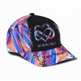 L'amour n'a pas besoin de mots - Casquette classique personnalisée pour la sensibilisation à l'autisme avec trous d'aération imprimés