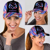 L'amour n'a pas besoin de mots - Casquette classique personnalisée pour la sensibilisation à l'autisme avec trous d'aération imprimés