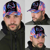 L'amour n'a pas besoin de mots - Casquette classique personnalisée pour la sensibilisation à l'autisme avec trous d'aération imprimés