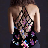 Love Needs No Words - Autism Awareness Cross Tank Top