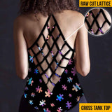 Love Needs No Words - Autism Awareness Cross Tank Top