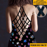 Love Needs No Words - Autism Awareness Cross Tank Top