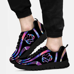 Love Needs No Words - Autism Awareness Sneakers