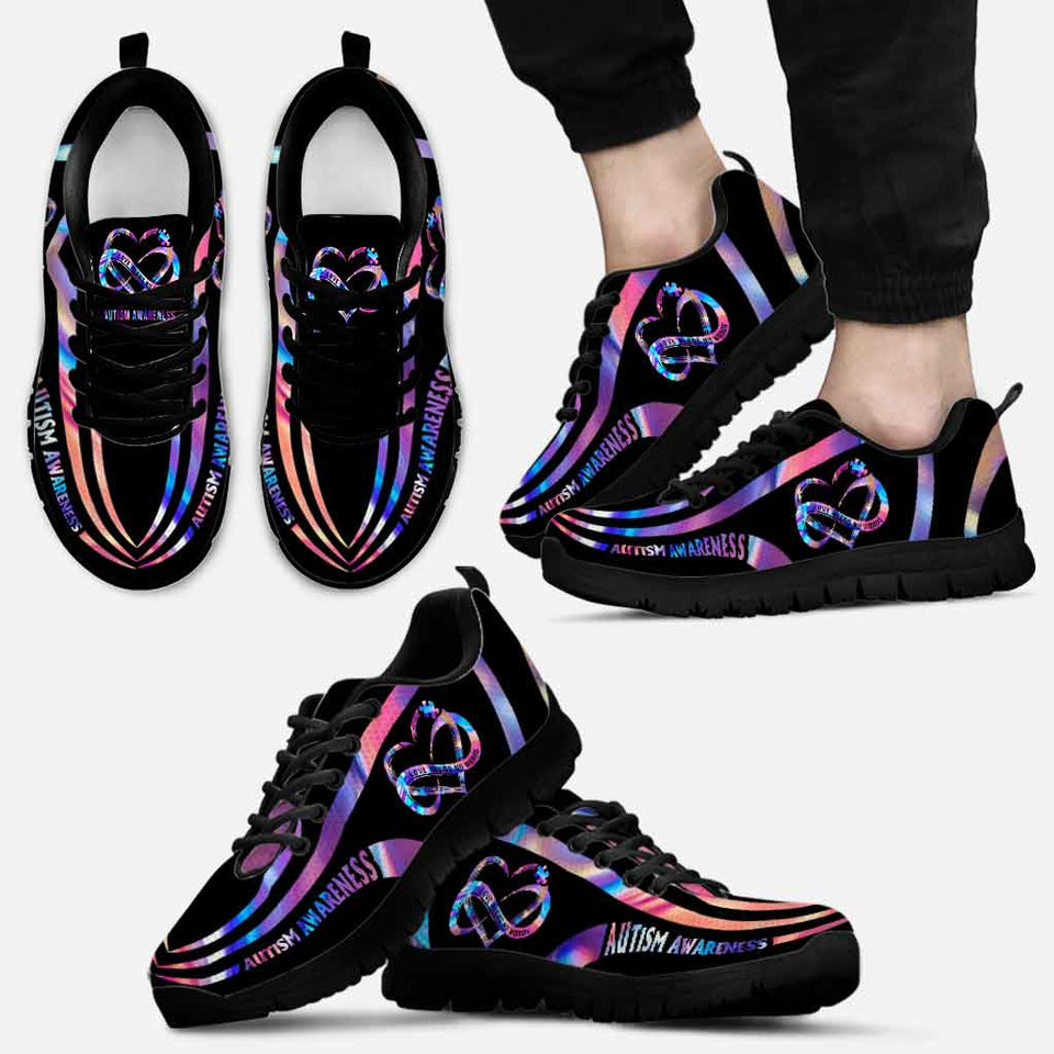 Love Needs No Words - Autism Awareness Sneakers