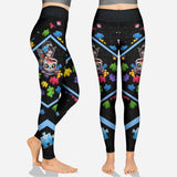 Be Kind - Personalized Autism Awareness Hoodie And Leggings