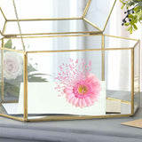 Autocollant Rose Marguerite - Sensibilisation au cancer du sein (intégral) 072021
