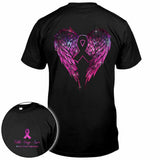 T-shirt et sweat à capuche Wings - Sensibilisation au cancer du sein 072021