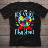 I'm His Voice - Autism Awareness T-shirt And Hoodie 062021