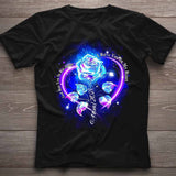 Dieu te tient dans ses bras, je te porte dans mon cœur - T-shirt et sweat à capuche personnalisés en hommage