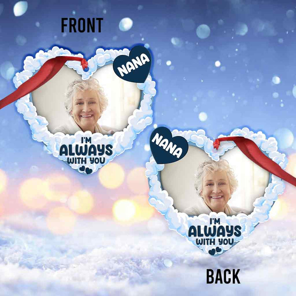 Je suis toujours avec toi - Ornement commémoratif personnalisé