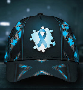 Autism Awareness Blue - Autism Awareness Classic Cap 0921