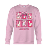 En octobre, on porte du rose - T-shirt et sweat à capuche personnalisés pour la sensibilisation au cancer du sein