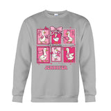 En octobre, on porte du rose - T-shirt et sweat à capuche personnalisés pour la sensibilisation au cancer du sein