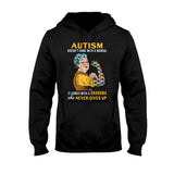 T-shirt et sweat à capuche « Ne jamais abandonner » pour la sensibilisation à l'autisme 112021