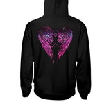 T-shirt et sweat à capuche Wings - Sensibilisation au cancer du sein 072021