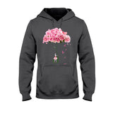N'abandonnez jamais - T-shirt et sweat à capuche de sensibilisation au cancer du sein 072021