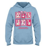 En octobre, on porte du rose - T-shirt et sweat à capuche personnalisés pour la sensibilisation au cancer du sein