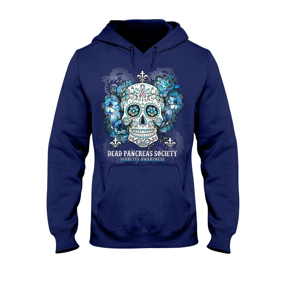 Dead Pancreas Society Diabetes Awareness T-shirt and Hoodie 102021