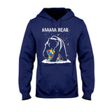 T-shirt et sweat à capuche « Maman Ours » – Sensibilisation à l’autisme 112021