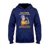 T-shirt et sweat à capuche « Ne jamais abandonner » pour la sensibilisation à l'autisme 112021