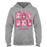 En octobre, on porte du rose - T-shirt et sweat à capuche personnalisés pour la sensibilisation au cancer du sein
