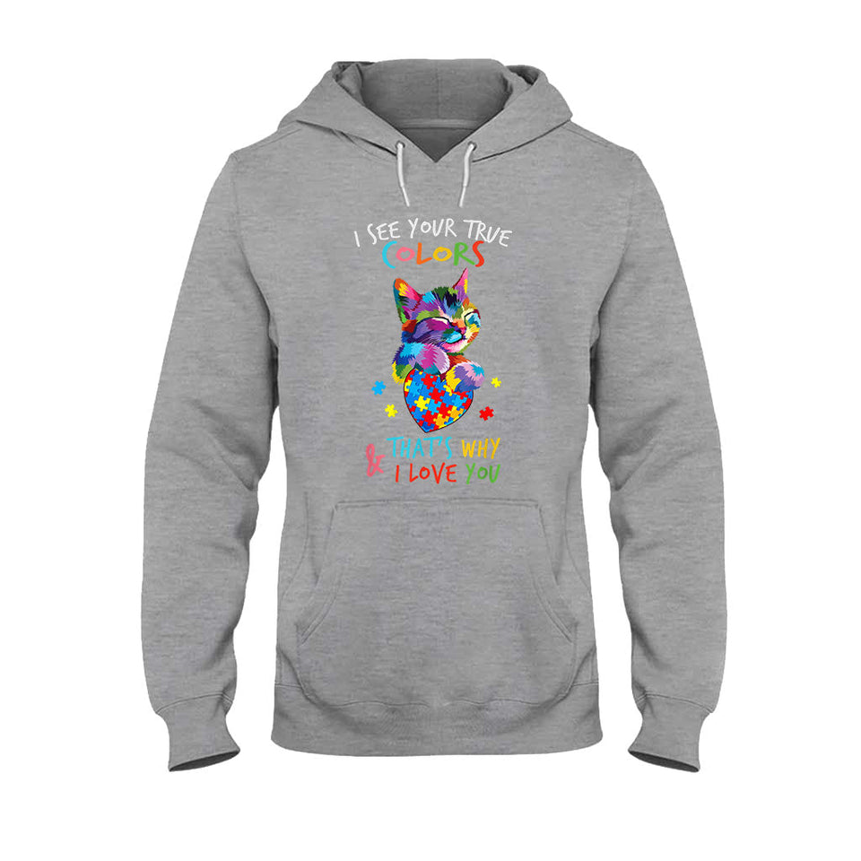 I Love Someone With Autism - Autism Awareness T-shirt and Hoodie 112021