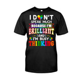 I'm Brilliant Autism Awareness T-shirt and Hoodie 112021