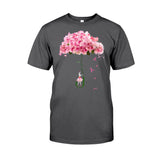 N'abandonnez jamais - T-shirt et sweat à capuche de sensibilisation au cancer du sein 072021