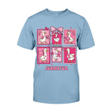 En octobre, on porte du rose - T-shirt et sweat à capuche personnalisés pour la sensibilisation au cancer du sein