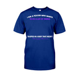 I Am A Person Who Wants To Do A Lot Of Things - Personalized Fibromyalgia Awareness T-shirt and Hoodie