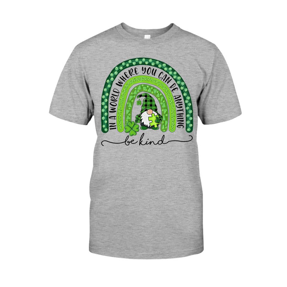 Be Kind - Patrick's Day Autism Awareness T-shirt and Hoodie