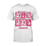 En octobre, on porte du rose - T-shirt et sweat à capuche personnalisés pour la sensibilisation au cancer du sein