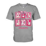 En octobre, on porte du rose - T-shirt et sweat à capuche personnalisés pour la sensibilisation au cancer du sein