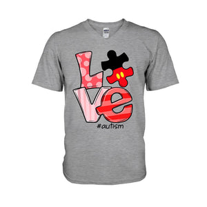Love Someone With Autism T-shirt And Hoodie 062021