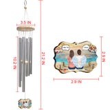 I Miss You I Know - Personalized Memorial Wind Chime