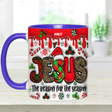 The Reason For The Reason - Personalized Christian Accent Mug