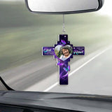 À jamais dans nos cœurs - Ornement de voiture commémoratif personnalisé