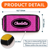 Colour Pencil - Personalized Teacher Pencil Case