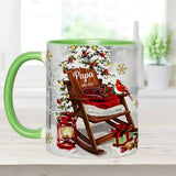 Christmas In Heaven - Personalized Memorial Accent Mug