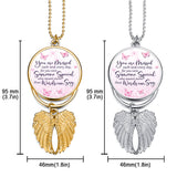 You Are Missed Each And Everyday - Personalized Memorial Wings Ornament