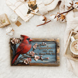 Je suis toujours avec toi - Plaque commémorative personnalisée en bois double couche