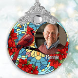We Miss You - Personalized Memorial Vintage Ornament