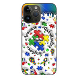 Autism Awareness - Personalized Autism Awareness Phone Case