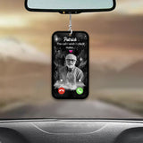 L'appel que j'aurais aimé passer - Ornement de voiture commémoratif personnalisé