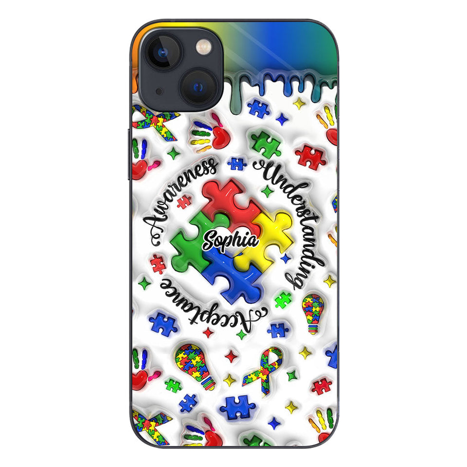 Autism Awareness - Personalized Autism Awareness Phone Case