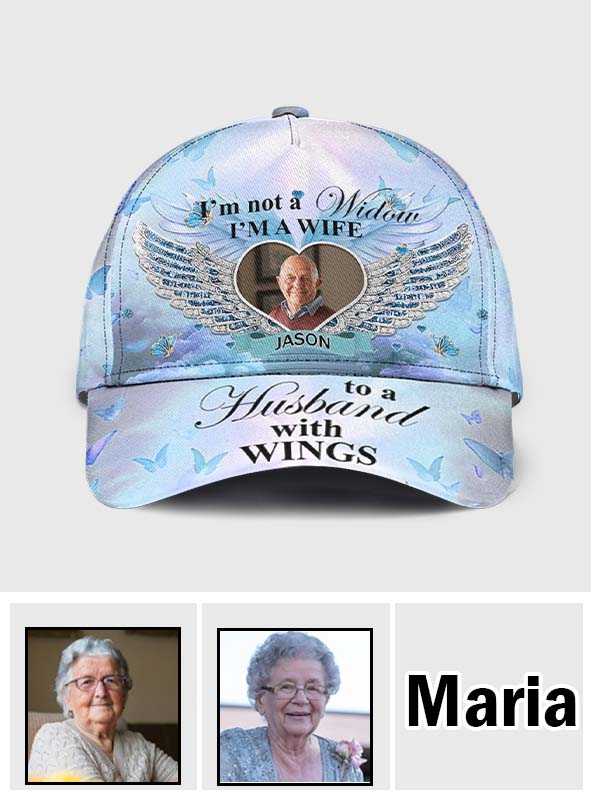 Je ne suis pas veuve - Casquette classique commémorative personnalisée