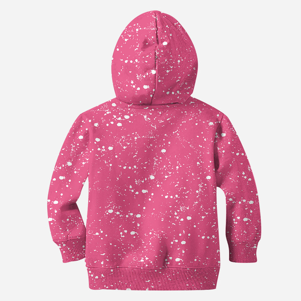 En octobre, nous portons du rose pour sensibiliser au cancer du sein : sweat à capuche et legging